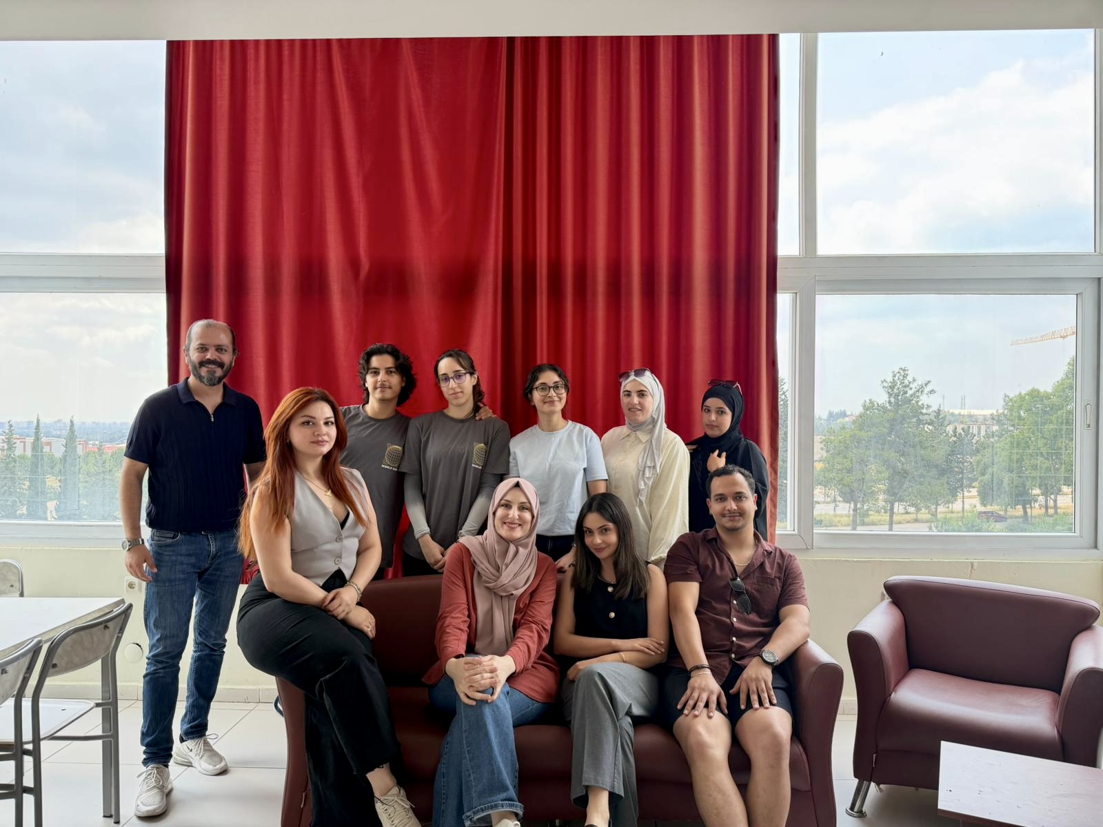 The Lab team celebrated the birthday of our Translational Medicine Master's student, Beyza Çatalkaya.